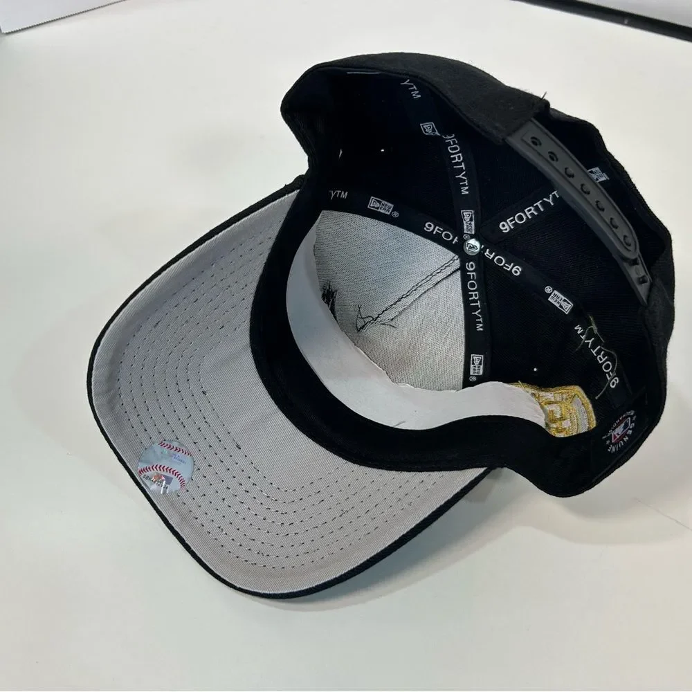 New Era 9Forty Toronto Blue Jays 40th Season black and gold